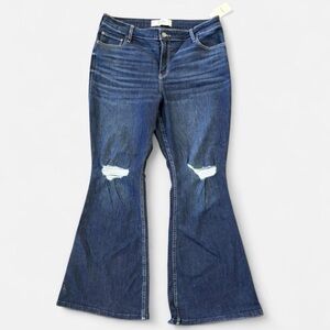 Hollister Ripped Flare Jeans